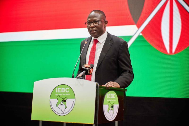 A file photo of IEbC Chair Erastus Ethekon.